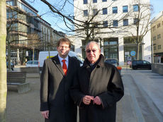 Dr. Heiko Wingenfeld OB Fulda und Bischof Heinz Josef Algermissen (Foto: Karl-Franz Thiede)